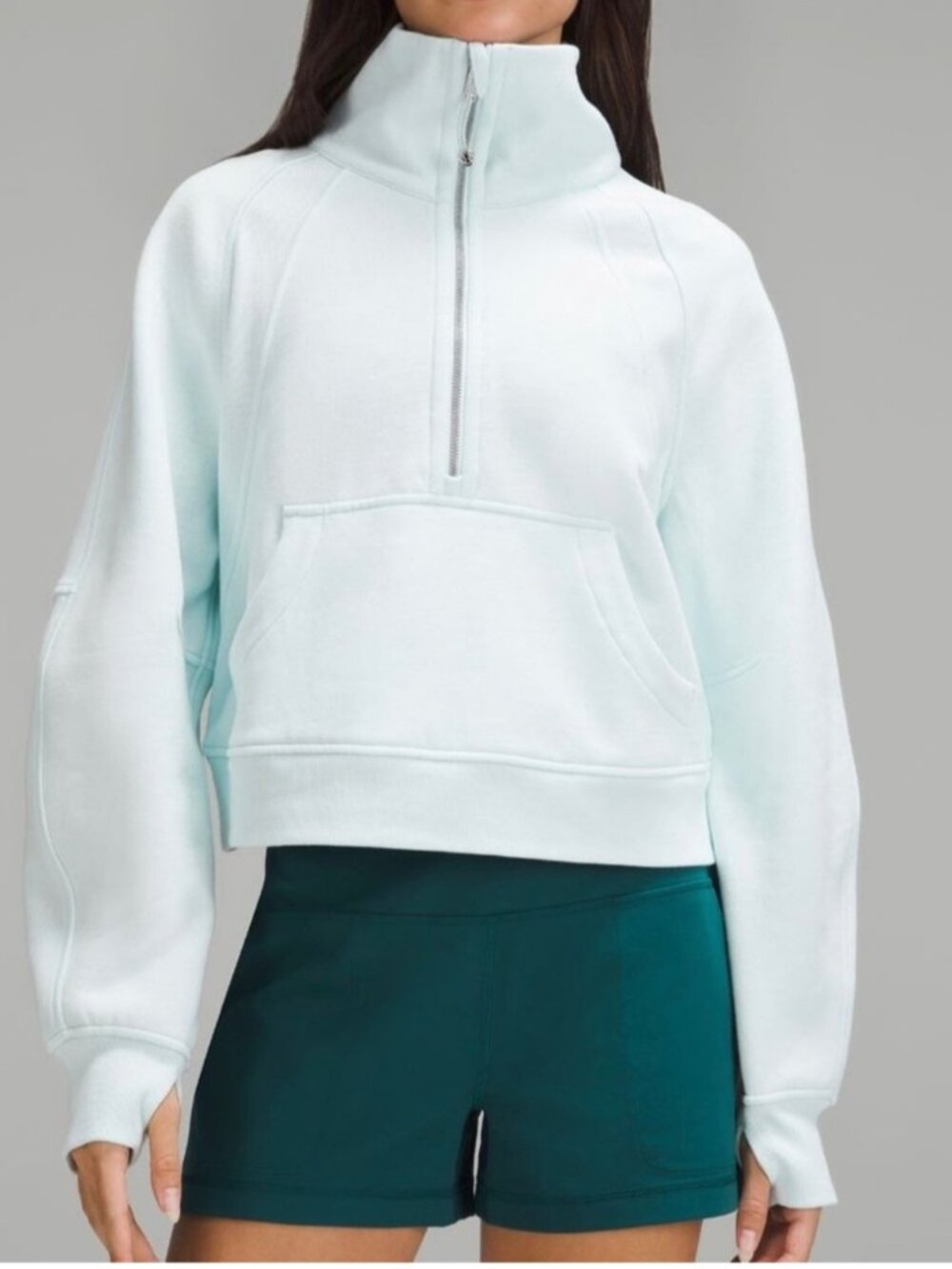 Lululemon Funnel Neck Scuba Oversized Half-Zip Sweatshirt Size XS/Small